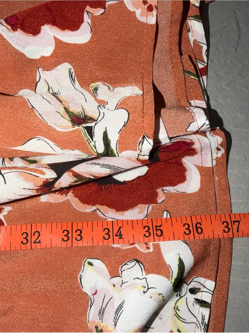 Southern Fried Chics NWT Boho Floral Smocked Waist dress, XL - Picture 9 of 10